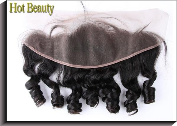 Lace Frontal Guarenteed Virgin Human Hair Extension Natural Wave 8-20 inch
