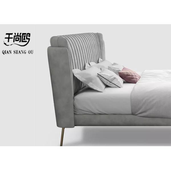 High End Vertical Stitching Modern Soft Bed 160*200cm for good Sleep