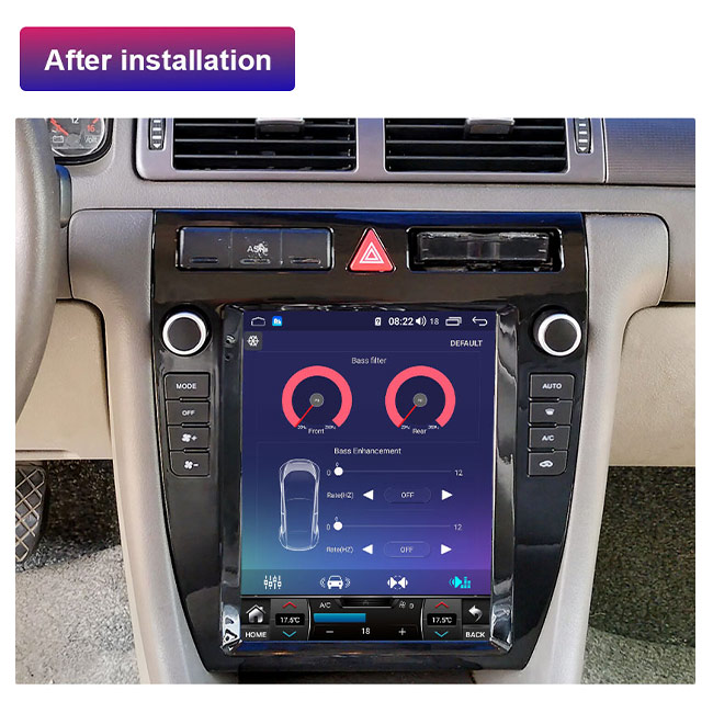 стерео автомобиля блока андроида 1999 2003 A6 Audi главный с Яблоком Carplay 1024*768