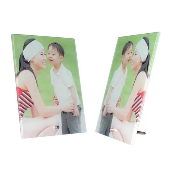 Blank Coated Sublimation Glass Photo Frame Sleek And Modern Design