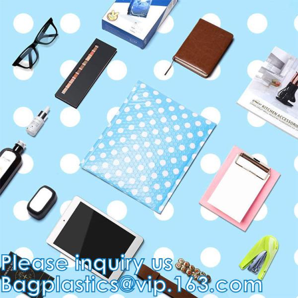 Cosmetic Wrap Packing, Zip lockk Bubble Pouch, Slider Zipper Bubble Bag, Customized Jewelry Packaging