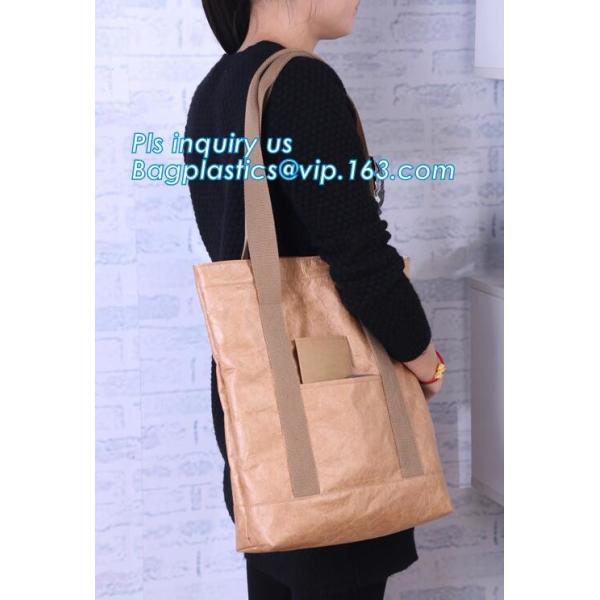 TYvek paper bag,water resistant paper bag, custom Tyvek tote shopping bag, promotional bag tyvek tote bag foldable tote