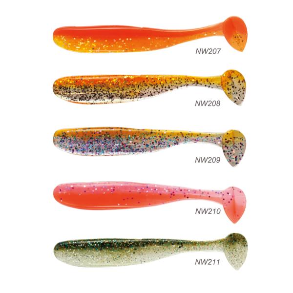 Saltwater Fishing Lure Kit Bait Fishing Plastic Lures Freshwater Bass Lures Soft Paddle Tail Lures