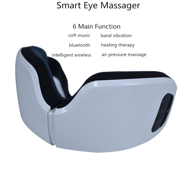 Electric Vibration Gentle Compress Relaxing Smart Eye Massager with Heat Compression