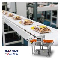 Convoyeur détecteur de métaux à bande haute vitesse pour l'industrie agroalimentaire, chaîne de production alimentaire en usine
