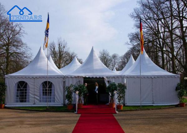 5x5 Meters Garden Pagoda Tent For Sale,Aluminum Frame-PVC Pagoda Tent For Outdoor Wedding Party