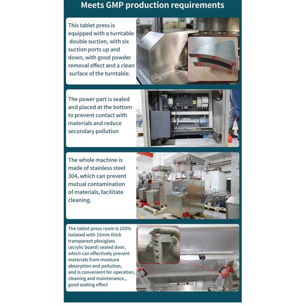 Pharmaceutical Tablet Press Machinery Rotary Small Manufacturers