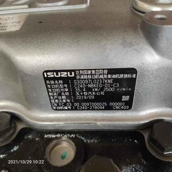 3000kgs Diesel Counterbalance FD30 3 Ton Diesel Forklift Automatic Transmission