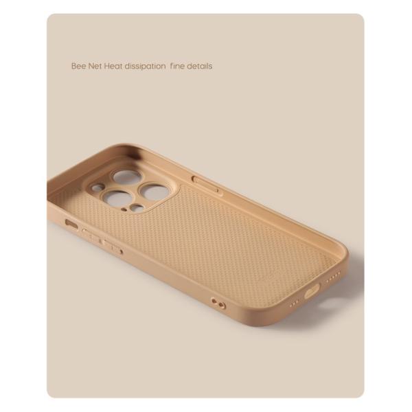 PU Lingge Winter Down Jacket Mobile Phone Cases for iPhone 15 Pro Max Lingge Material