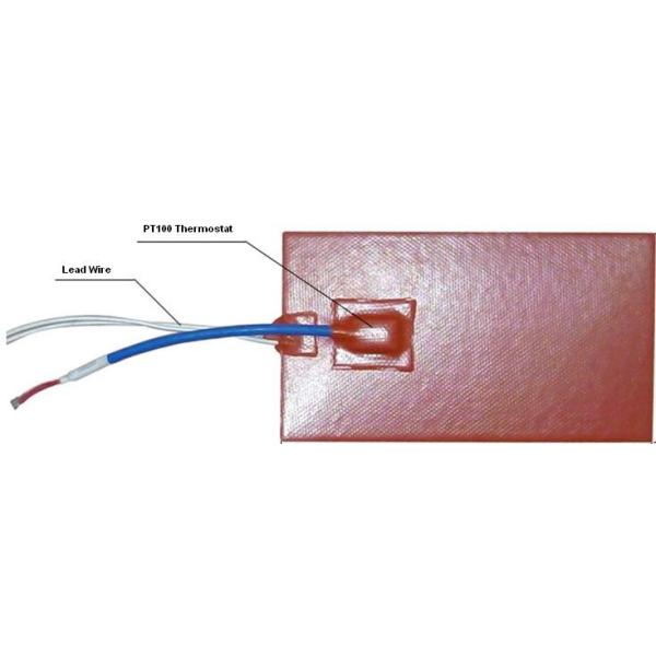 Type W / Type E Silicone Rubber Heater Fast Warming Separately Heating