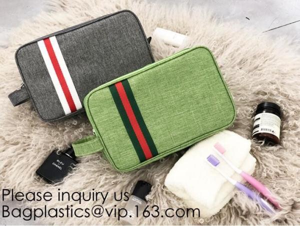 Travel Handy Canvas polyester Men Toiletry Bag Travel Makeup Cosmetic Organizer Toiletry Bag,Pouch Canvas Cosmetic Bag