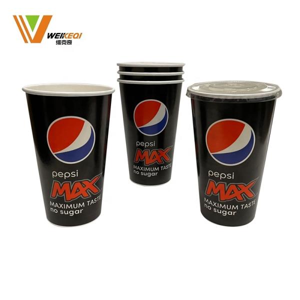 オーダーメイド印刷 氷飲料のための単一壁紙カップ