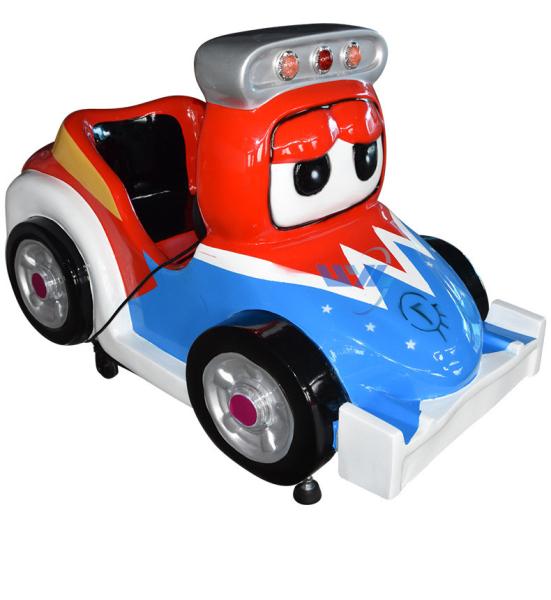 Arcade Car Kiddie Ride , Coin Operated Car Ride W80*D124*H128CM For Kids