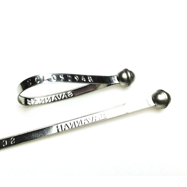 216mm Fixed Length Self Locking Metal Strapping Seals With Markable Area 150*8mm