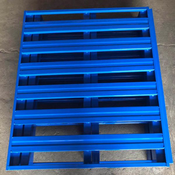 2 Way Entry Type Warehouse Steel Pallet Hot Dip Galvanized Heavy Duty metal pallet