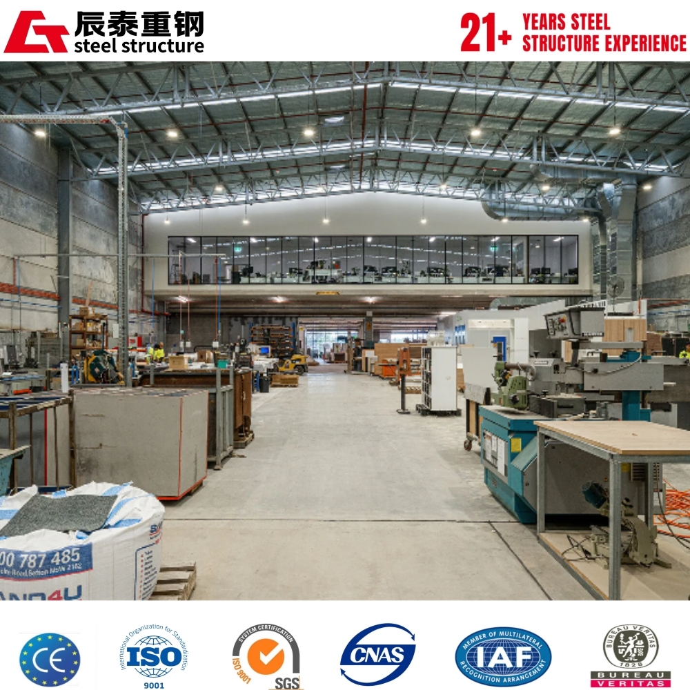 Office + Production Factory Prefabrication Steel Structure Office Building