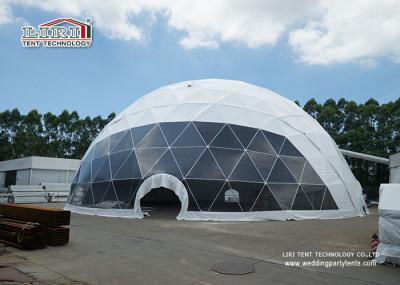 Steel Frame PVC Cover Geodesic Dome Tent Ball shape For 360 Projection