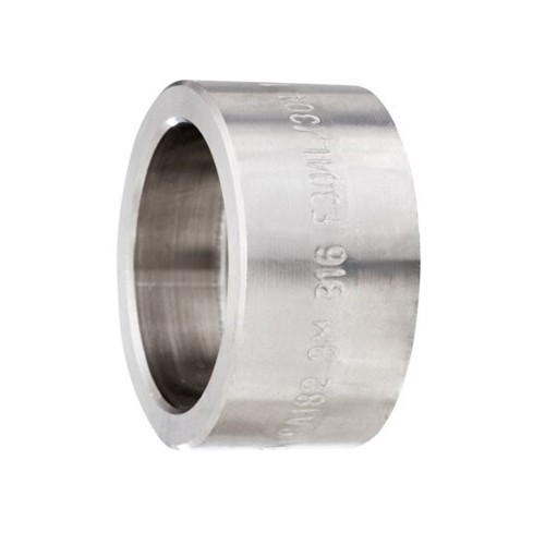 Forged Steel Pipe Fittings Stainless Steel Socket Weld Cap / Threaded Cap