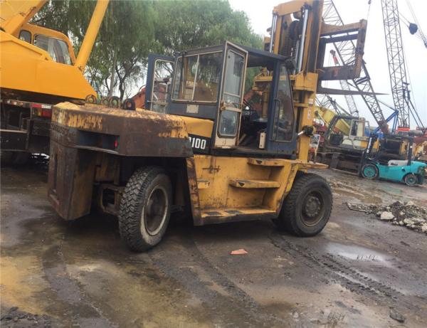 Automatic 10 ton Used Komatsu FD100 Forklift/Original Diesel Forklift 5ton Forklift With Good Condition And Low Pric