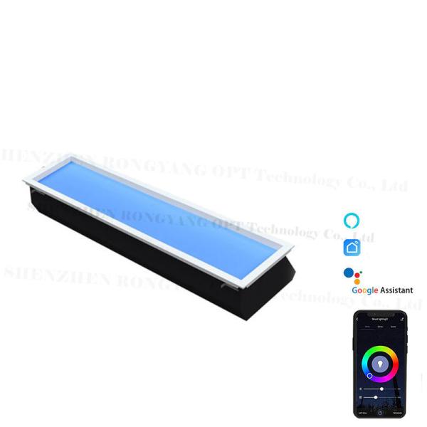 Simuler la lumière naturelle et le ciel bleu Panneau LED de plafond 80 watts de puissance de sortie 4000LM pour les espaces commerciaux