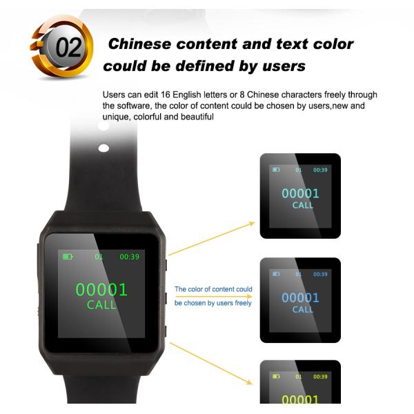 Модные непосредственно заряжающиеся портативные наручные часы с супер длинным временем ожидания и красочным дисплеем