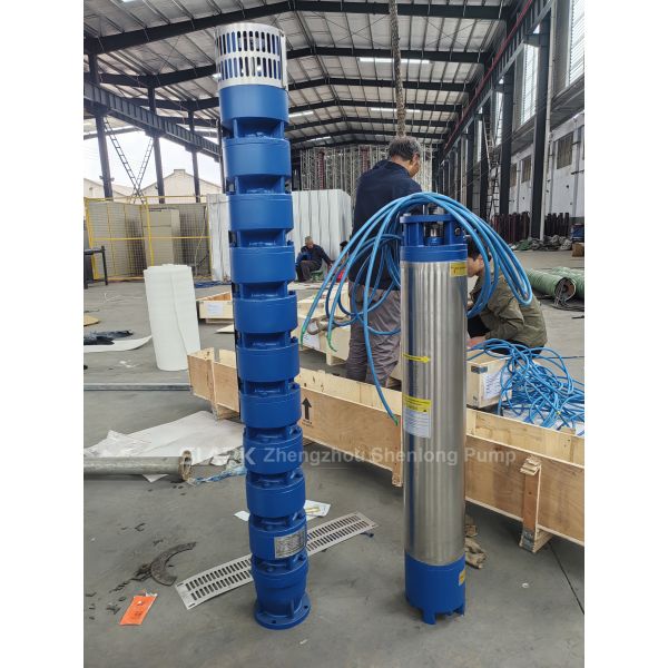 Submersible Water Pump 100m Head 3 Phase High Pressure Pump for Agricultural Irrigation