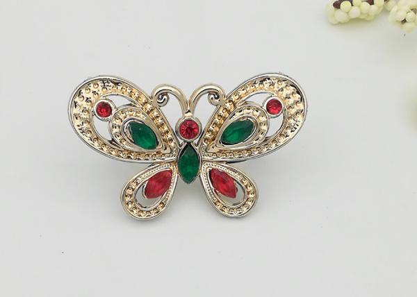 Colorful Plastic Shoe Buckles With Acrylic Diamond Suitable For Women Shoes