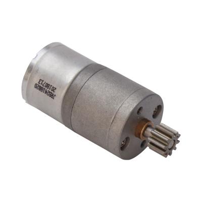 micro Gearmotor paralelo ROHS da C.C. do eixo do motor 25mm 12V 24V do Metal Gear 0.54A