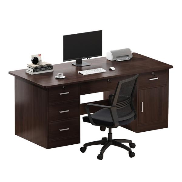 Office Furniture Simple Modern Desktop Home Computer Desk and Chair Set for Business