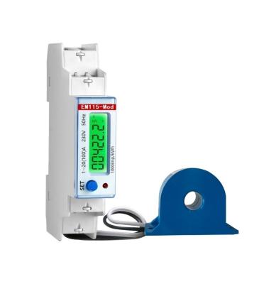 99999.9 Measuring Energy Range Class1 EM115-MOD Mid Single Phase Energy Monitor Meter