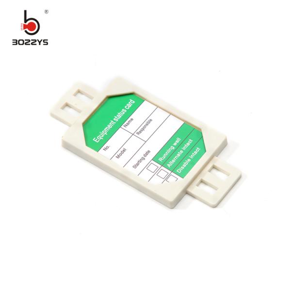 BD-P31 Safety Tagout Plant Machinery Harness Micro Tag, lockout tagout equipment
