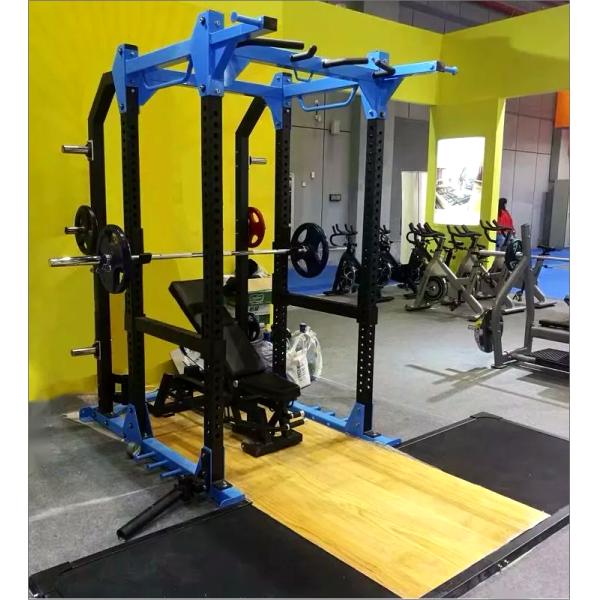 Steel Body Building Fitness Multi Functional Gym Power Cage for Leg Press and Rowing
