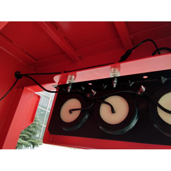 9.5 Meters 2 Axles Long Flatbed Trailer , Semi Truck Lightweight Flatbed Trailer