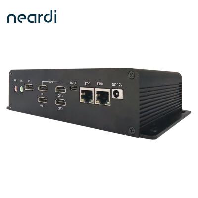 LPC3588 Industrial Box PC with 1*Type-A HDMI 1.4 up to 1080P@60fps