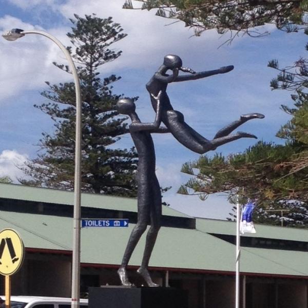 Декорация Большая бронзовая садовая скульптура, литье потерянного воска Большая