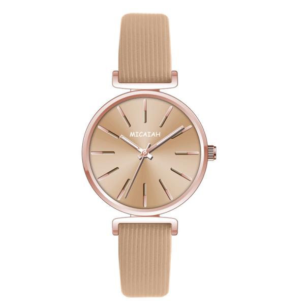 Unisex Minimalist Alloy Quartz Watch 3 ATM Waterproof CE ROHS Certificate