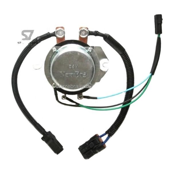 BR670 SK200-6/6E SK200-8 Excavator Power Switch 24V Starter Relay Switch with Guaranteed Performance