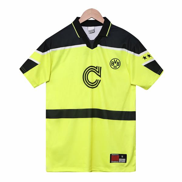 Dortmund 1996-1997 Season Football Home Jersey Retro Classic Replica for Fans