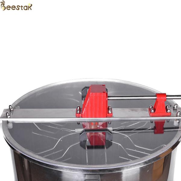 6 Frames Stainless Steel Manual Honey Extractor Hand Crank Extractor With Legs