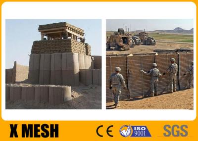 Fortificações Multicellular da parede da explosão do sistema de Hesco Barrier Fort do protetor de Bulkwalk