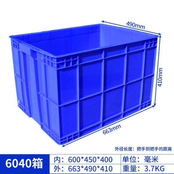 Storage Box – Euro Box Perfect Plastic Transport Box For Camping, Boat Or Garden – Stackable With Other Euro Containers And Stacking Boxes