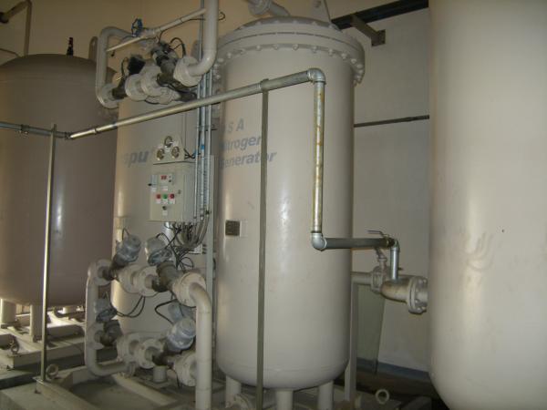 PSA Nitrogen Generator 150Nm3/hr High Purity Skid Design