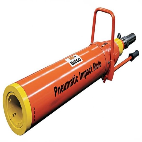 BM60 Pneumatic Impact Mole for 50 mm Pipe Diameter with 2.2-3.3 Hz Impact Frequency and 0.4-0.8 MPa Air Pressure