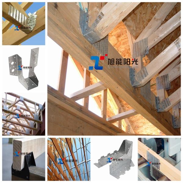 Construcción G300 Z275 Conector de madera Joist Hanger Brackets de conexión de metal para madera