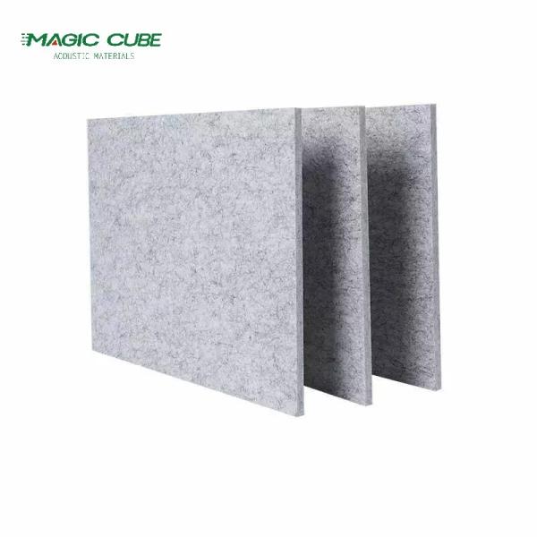 Environmental Friendly Acoustic Polyester Panels Polyester Sound Absorbing Panels