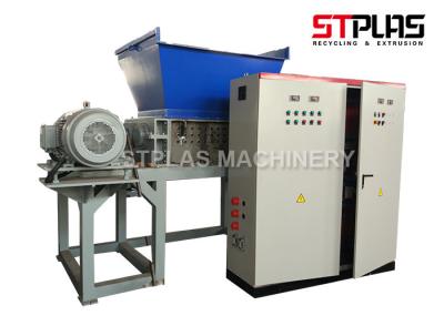 Máquina Shredding do pneu de madeira do desperdício da certificação do CE de dois eixos