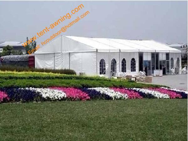 Waterproof  Giant  Party Tents Aluminum Framework and  PVC Cover big  Marquees