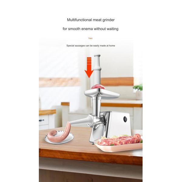 Powerful Household Meat Grinder 21L Meat Slicers Machine for Kitchen Meat Processing