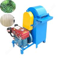 Machine d'extraction de fibres de feuilles d'ananas