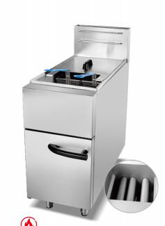 Equipamento de fritura a gás profissional para cozinha de trabalho pesado